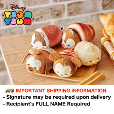 2024 Disney Store Japan MICKEY'S BAKERY Bread TSUM TSUM Mini S Plush Set of 5