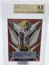 Sports Card Singles Graded Kary Vincent Jr. 2021 Leaf Auto RC Orange