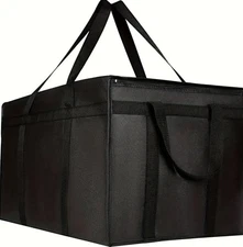 XXXL Insulated Delivery Bag for Hot/Cold Food, Pizza or Grocery - Thermal/Cooler