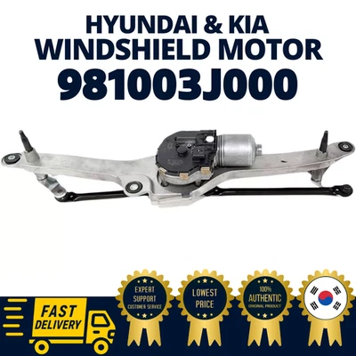 GENUINE OEM Hyundai Kia Windshield Windscreen Wiper Motor Linkage FAST SHIPPING - Bild 1 von 4