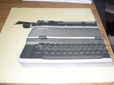 ROYAL 470 TYPEWRITER OWNERS MANUAL FOR USE, SEE PICTURES thumbnail