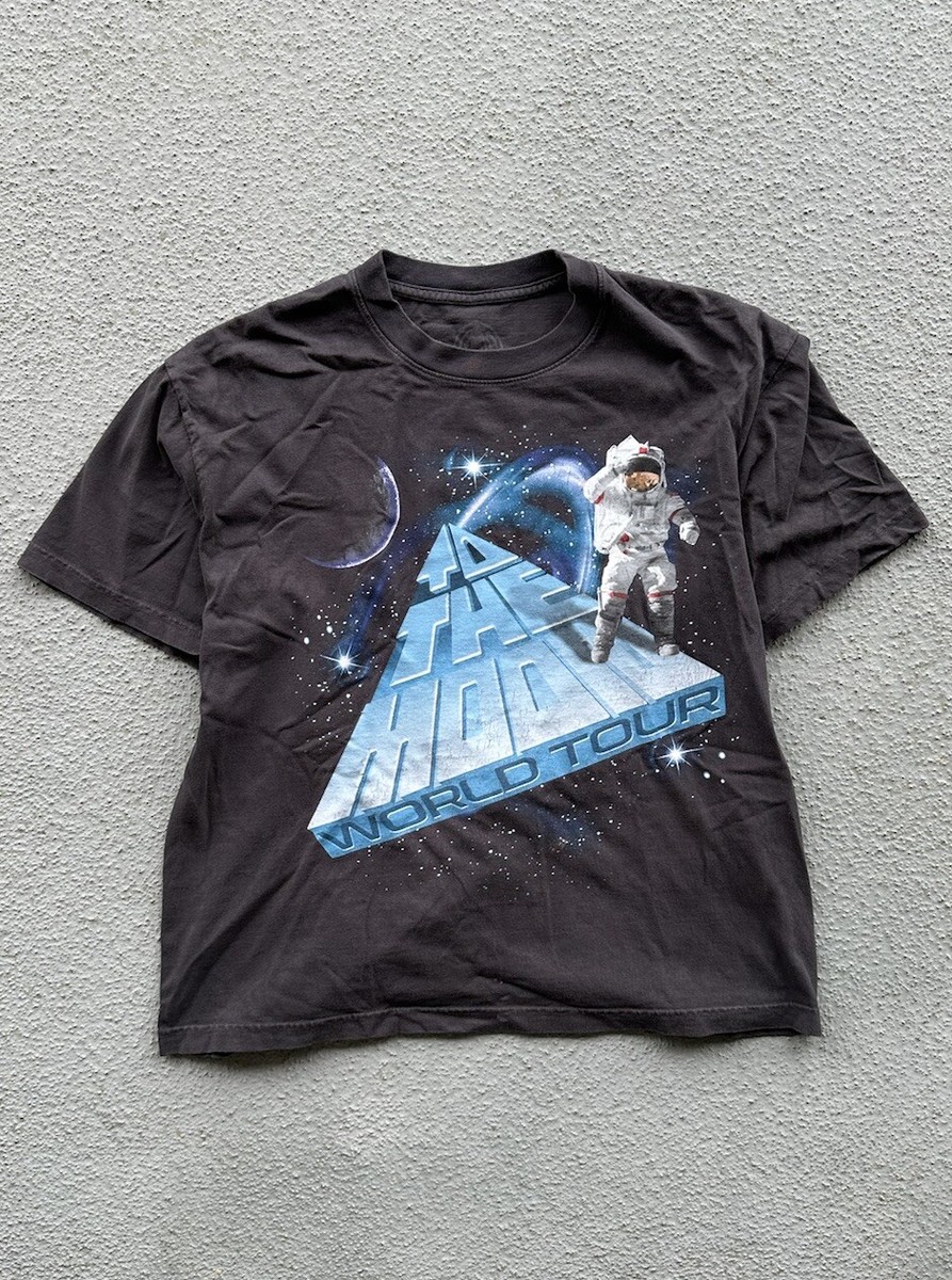 ミュージシャン KID CUDI TO THE MOON TOUR T-Shirt Kid Cudi To The Moon World Tour 2022 Double Sides Shirt | eBay