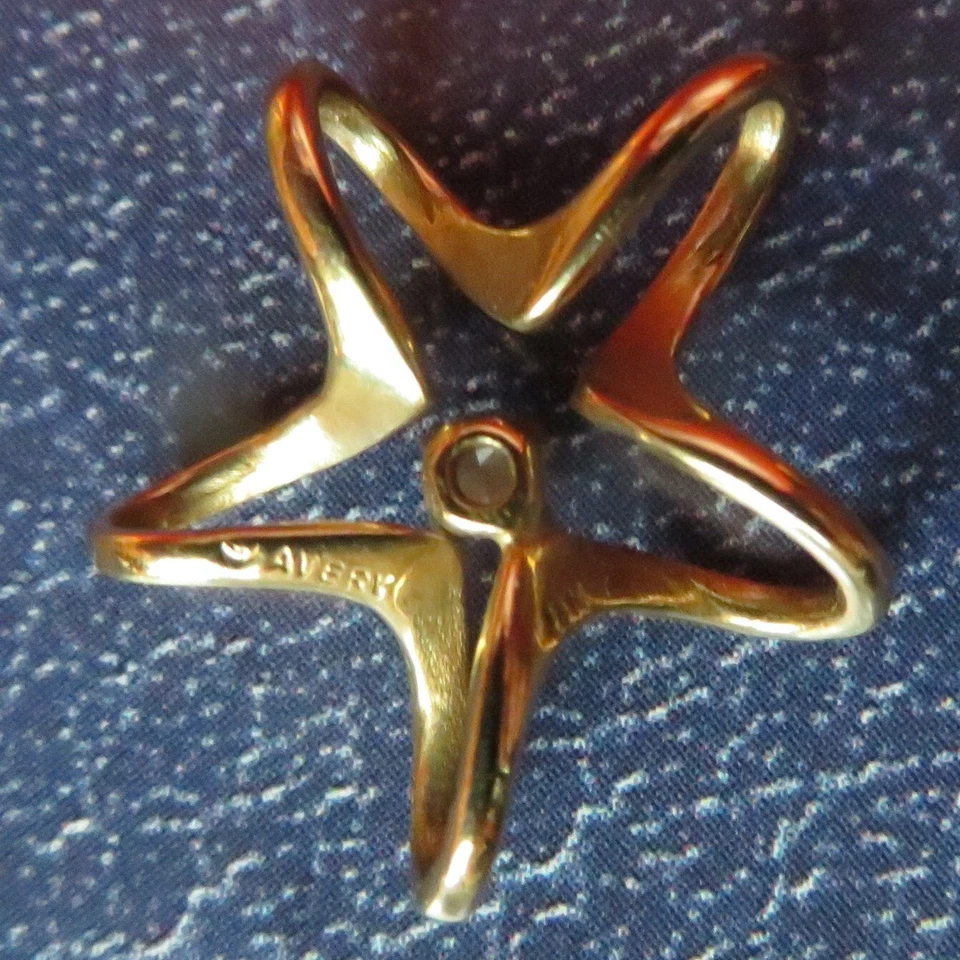 Colgante James Avery Oro 14k con Diamante Estrella Flotante Retirada Foto 4 de 4