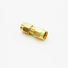 M-Type SMA Male to SMA Male RF Coaxial Barrel Coupler Radio Antenna Adaptor