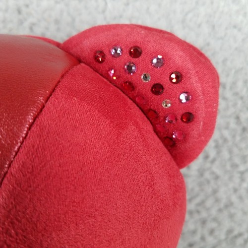 Build-A-Bear Swarovski Kristalle Valentines Rot Samt Plüschbär Sammler 2021 - Bild 3 von 15