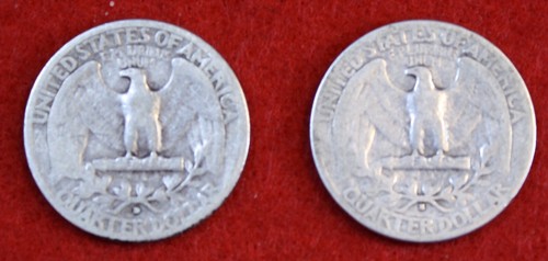 Álbum completo de 43 monedas de 43 monedas Washington Quarters 1932-1947 de H.E Harris WQ77 - Imagen 10 de 11