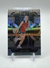 Julie Vanloo 2024 Panini Select WNBA Silver Prizms Washington Mystics #57