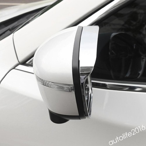 Rearview Mirror Rain Eyebrow Trim For Qashqai J11 Murano X-Trail T32 2014 - 2020 - Imagen 4 de 14