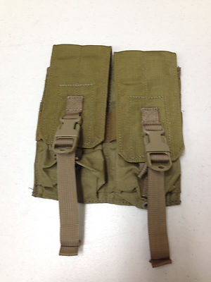 EAGLE INDUSTRIES DOUBLE FITS MAG LIGHTWEIGHT POUCH DBL 2 MAGS PER PCH KHAKI