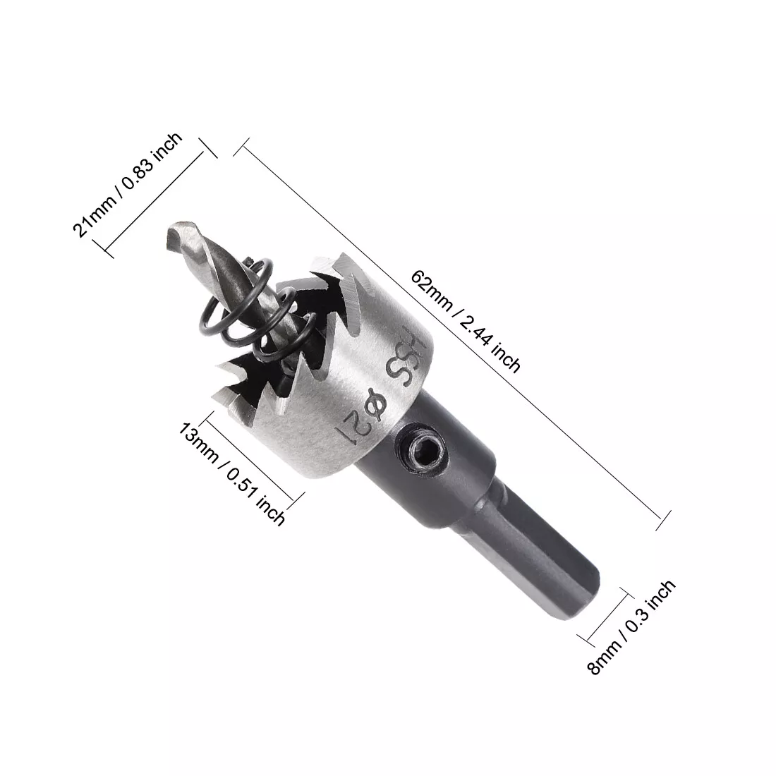 25mm Hss Drills Bit Hole Saw Cutter Set For Cuttting Stainless