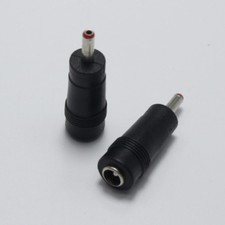 2pcs DC Power 5.5 x 2.1 Female to 3.5 x 1.35 mm Male Converter Connector Adapter