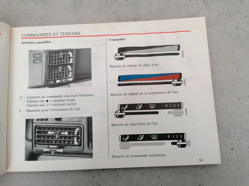 lancia autobianchi ypsilon 10 uso manutenzione francese notice d'entretien 1985 - Immagine 2 di 4