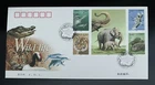 CHINA (PRC) - 2000-3 KEY WILD ANIMALS - FDC