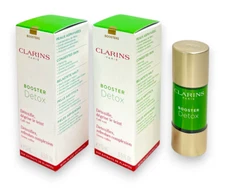 Clarins Booster Detox Detoxifies,Refreshes Complexion (15ml/0.5fl.oz) Lot Of 2