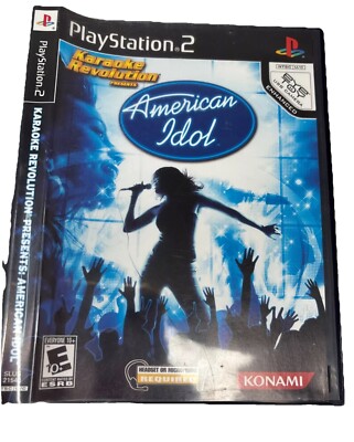 Karaoke Revolution American Idol PS2 PlayStation Complete