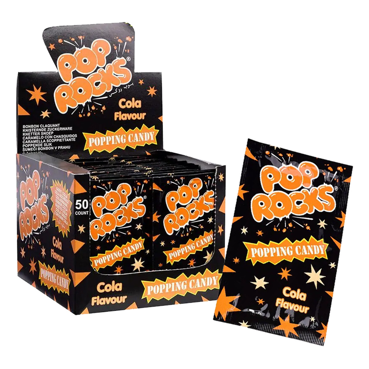 No.1334 TG CANDY 120g 4個 Pop Rocks crackling granules with cola flavor counter