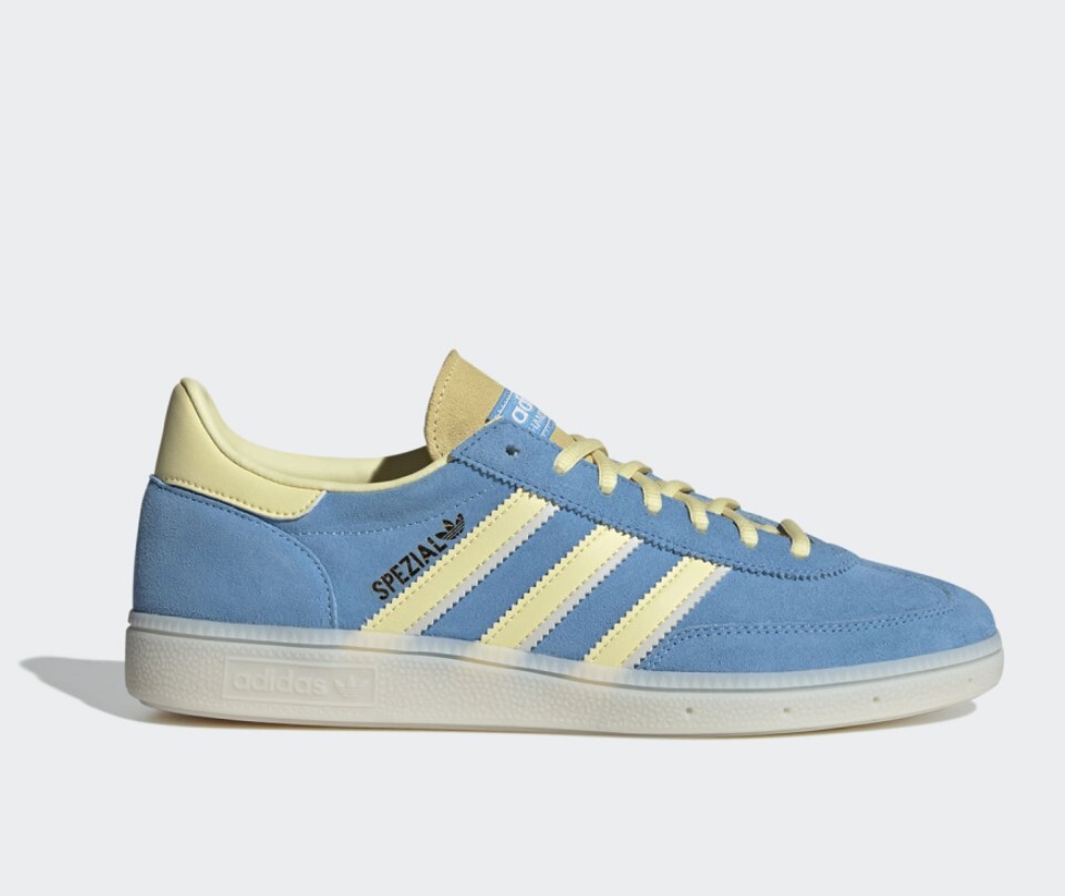 Adidas HANDBALL SPEZIAL blue yellow Gum MEN'S SHOES IG6276 suede