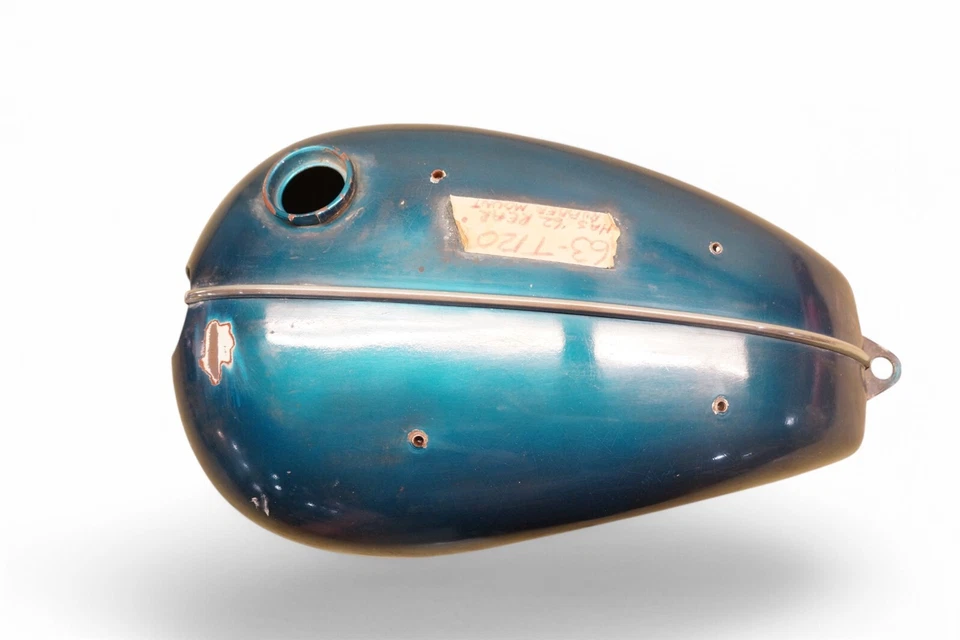 1963 TRIUMPH BONNEVILLE 650 T120 GAS TANK TR6 #3 *RG18 - Imagem 2 de 4