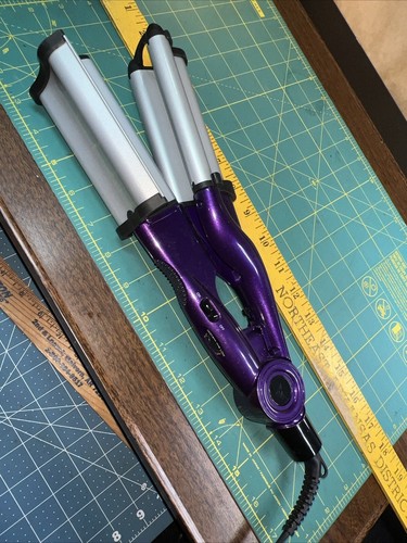 TIGI Bed Head Teal Wave Artist Crimper Ceramic Hair Tool Beach Waves Model BH305 - Picture 5 of 8