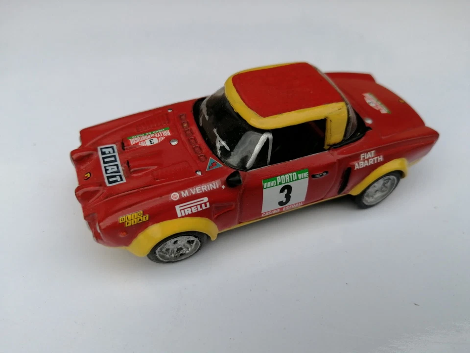 Fiat 124 spider Rally Portugal 77 kit resina Jmodels - Immagine 2 di 4