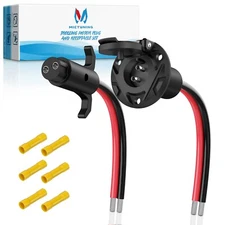 12-24V 8 AWG Trolling Motor Plug and Receptacle, Quick Connect for Marine Boat