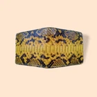 100% Genuine Snakeskin Leather Men's Bifold Wallet Yellow - FREE SHIPPING