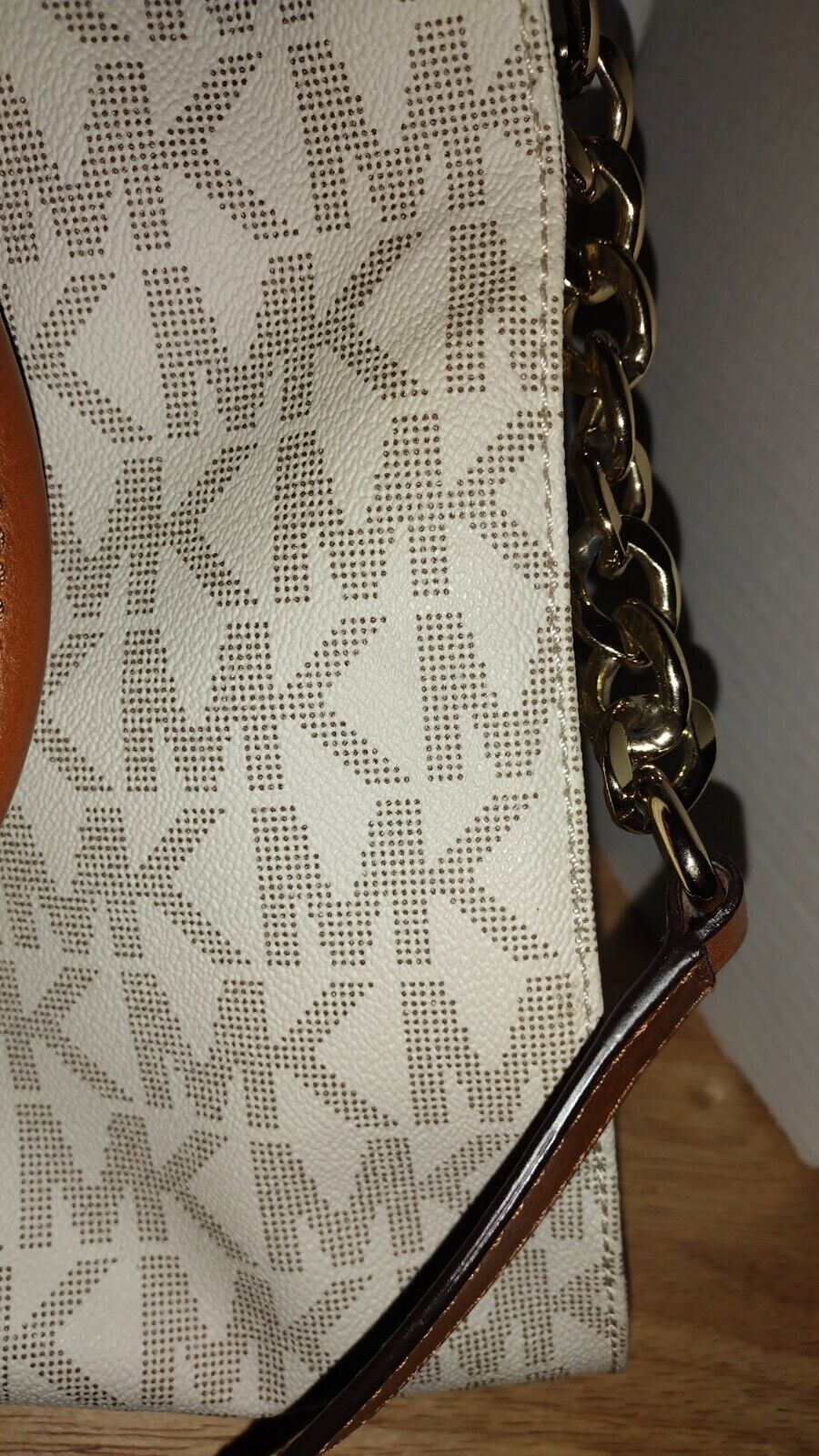 Michael Kors Hamilton  Vanilla Brown Signature PV… - image 20