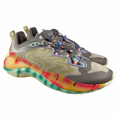 Reebok X Brain Dead Zig Kinetica II Mad Scientist Lemon Glow S23891 Men Size 9.5