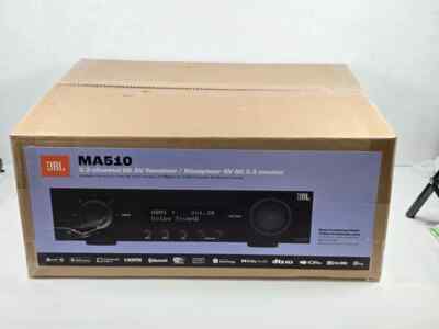  JBL MA510 75W 5.2ch Bluetooth and WiFi Capable HDR 8K Ultra HD AV Receiver