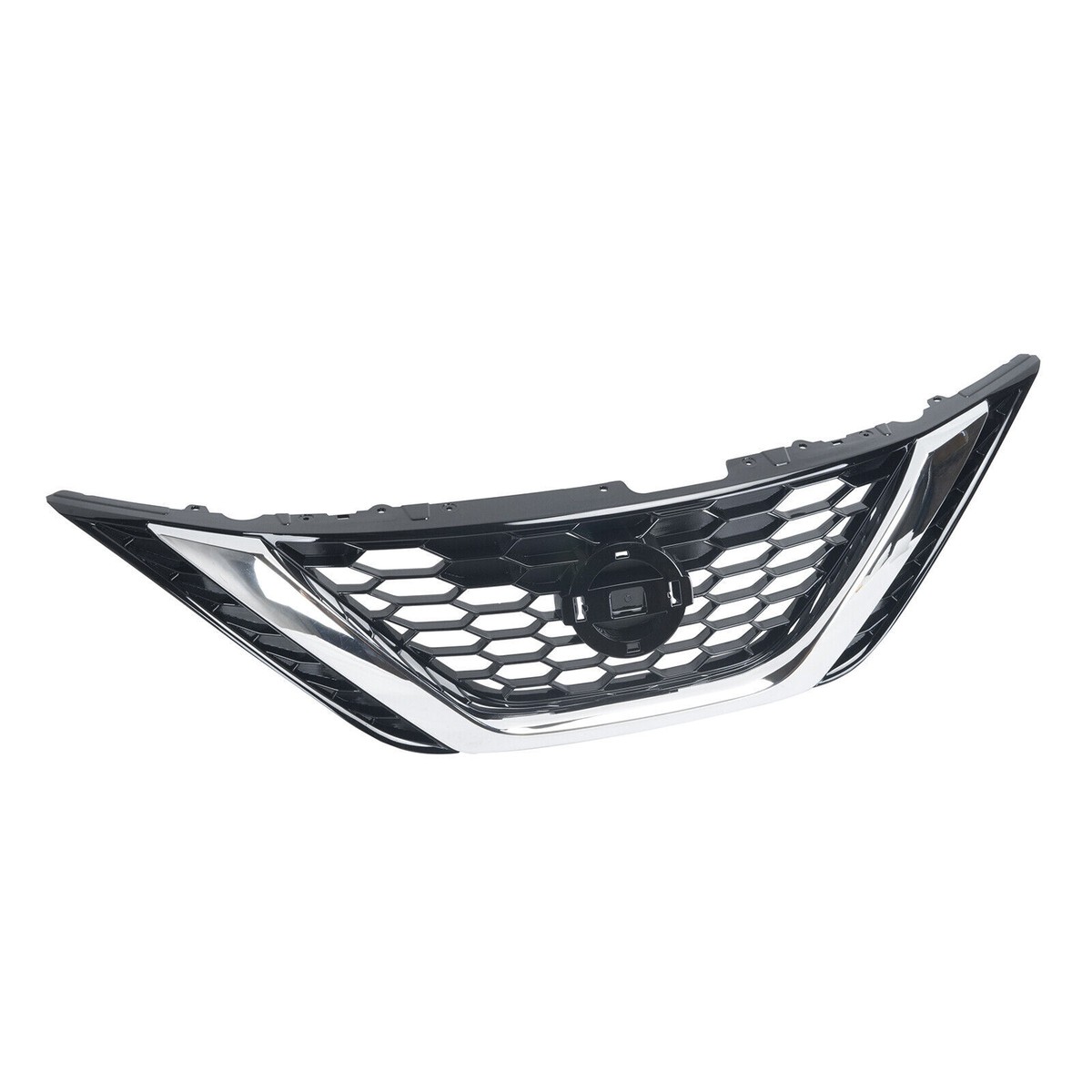 Front Chrome & Black Grille For 2016-2019 Nissan Sentra – Direct Fit 62310-3YU0A