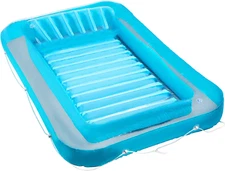 Inflatable Tanning Pool Lounge Float | Personal Pool Lounger | Tanning Pool with