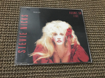 SELTENE CD MAXI 3T STEVIE NICKS ROOMS ON FIRE (1989) FLEETWOOD MAC