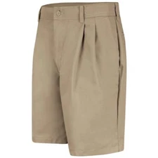 Men's Red Kap Workwear Uniform Shorts NWT Size 31 9" Length PT34 KH Khaki