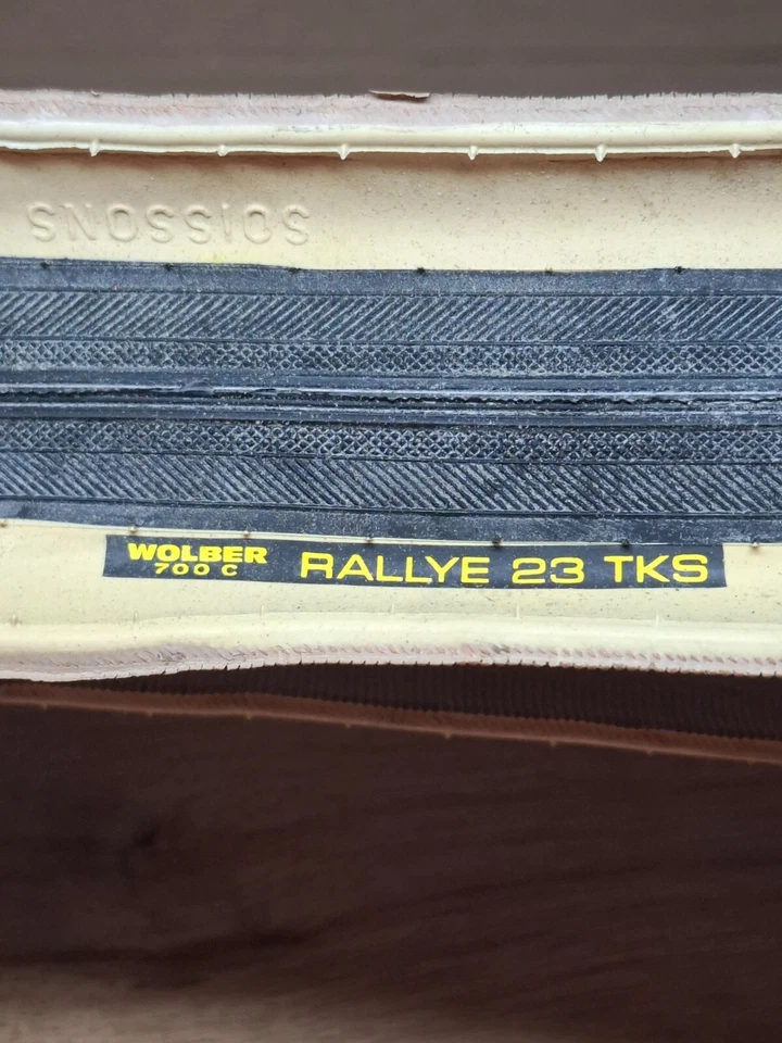 Pièces de vélo rétro vintage neuves dans leur boîte NOS Wolber Rallye 23 TKS ... - Photo 4/4