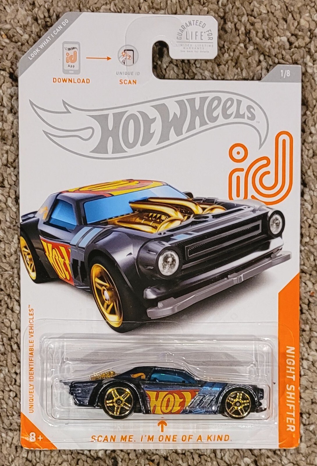 Hot Wheels ID Chase Variations Aston Martin/Arachnorod/Night Shifter