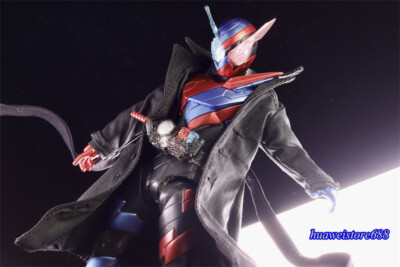 1/12 Black Wired Trench Coat Wind coat For SHF Kamen Rider 6