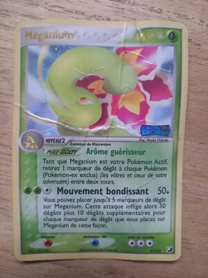 Pokemon Karte Meganium 9/115 EX Force Hidden Block EX FR