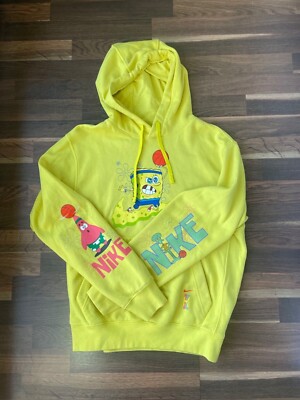 Kyrie Clothing Nike Kyrie Spongebob Spongebob Hoodie Yellow Nike