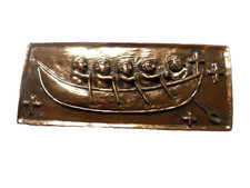 Bantry aka St. Brendan's Boat Plaque, small, Wild Goose Studio