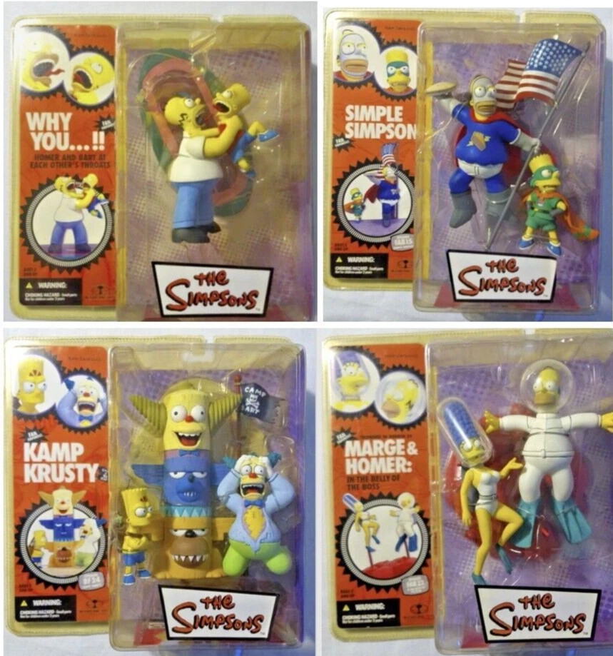 McFarlane Toys映画ザ・シンプソンズ MOVIEのフィギュアー Preços baixos em McFarlane Toys Os Simpsons TV, filmes e