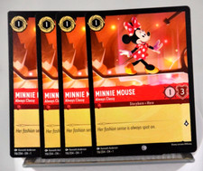 Disney Lorcana TCG The First Chapter Minnie Mouse Always Classy 116/204 C x4