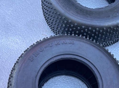 Pro-Trax 2.2 4791 RC 1:10 4in X 2in Wide Spike Tires SET Tamiya Team Associated - Picture 3 of 5