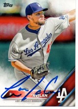 Luis Avilan Los Angeles Dodgers 2016 Topps Series 2 Signed Card