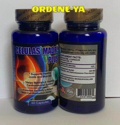 Celulas Madre Cell Plus 60 Caps