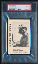 1979 Cramer 1970's P.C.L. Stars Jack Crack rc PSA 6 highest