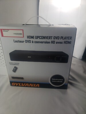 Sylvania SDVD6656 500+ TVL 720p HD DVD Player w/ 1080p New