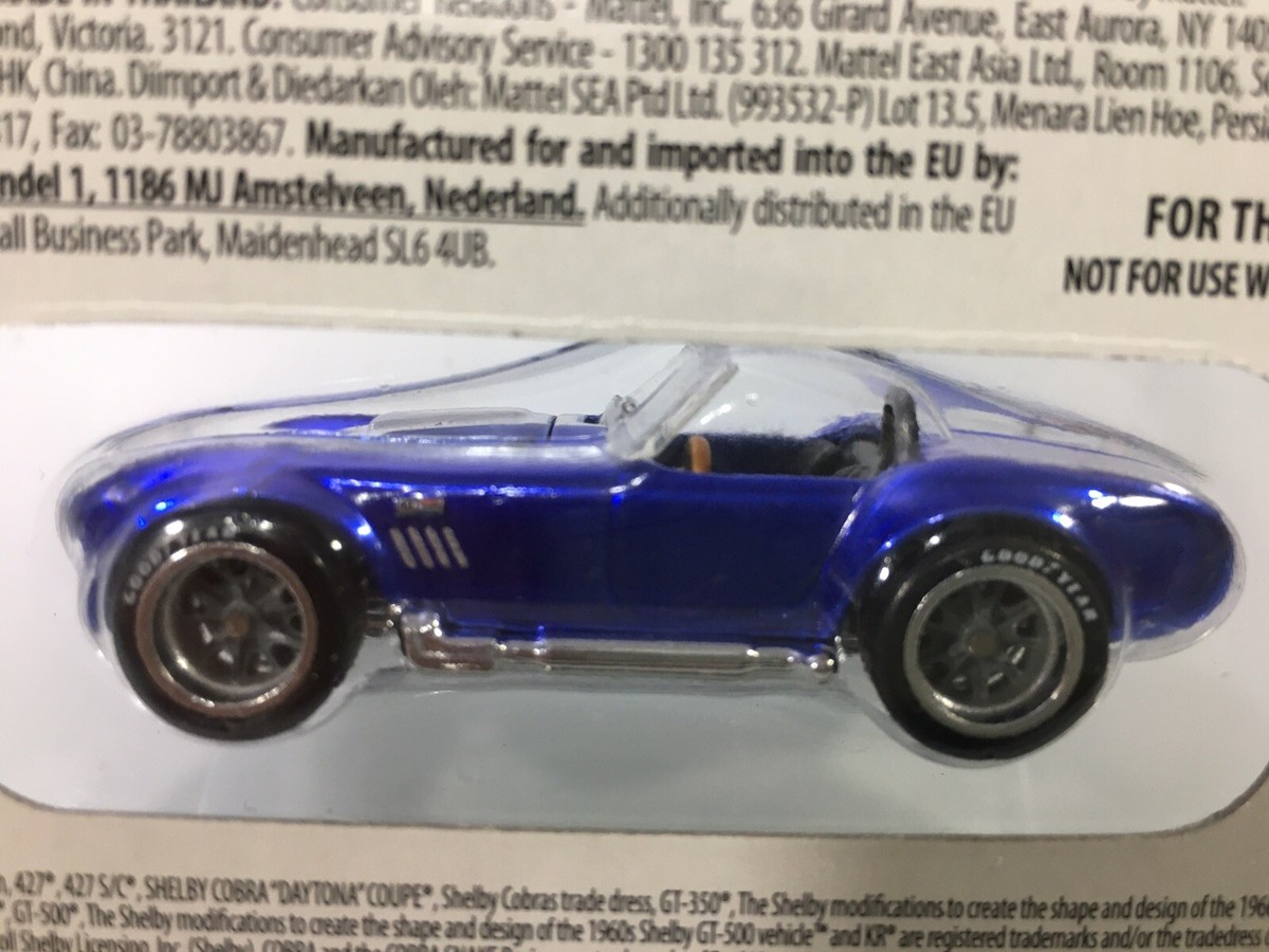 HOT WHEELS RLC RED LINE CLUB SHELBY COBRA S/C | eBay