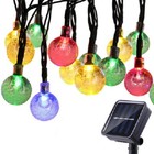 5M Outdoor Solar Powered 20 LED Bulb String Light Garden Holiday Wedding lamp Ch