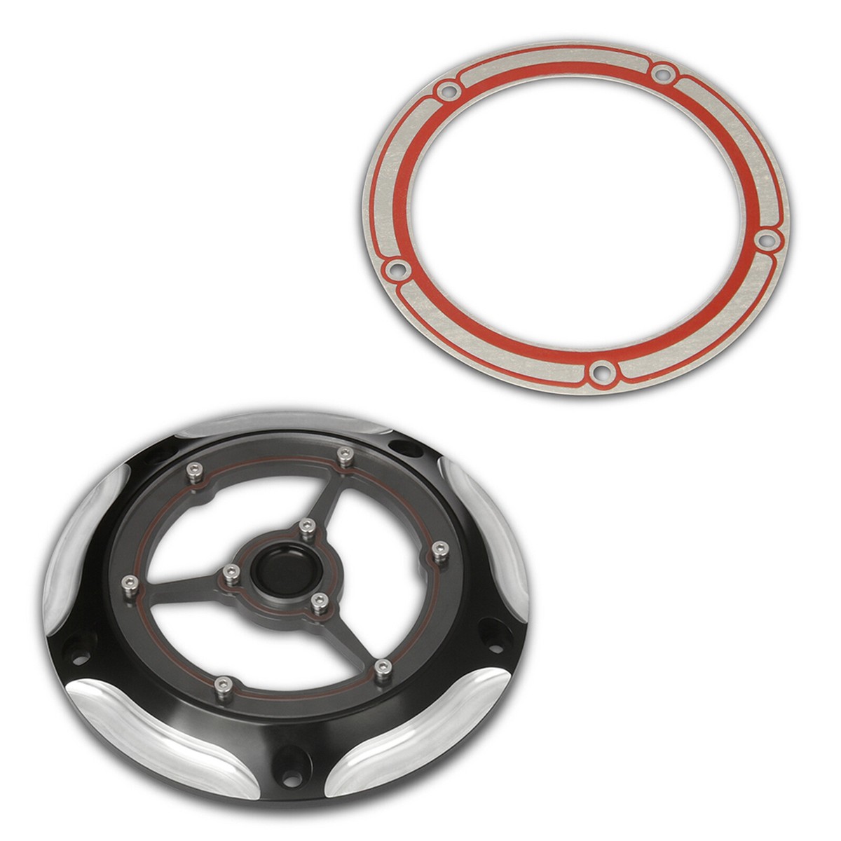 Matte Black 3-Hole Smooth Derby Cover