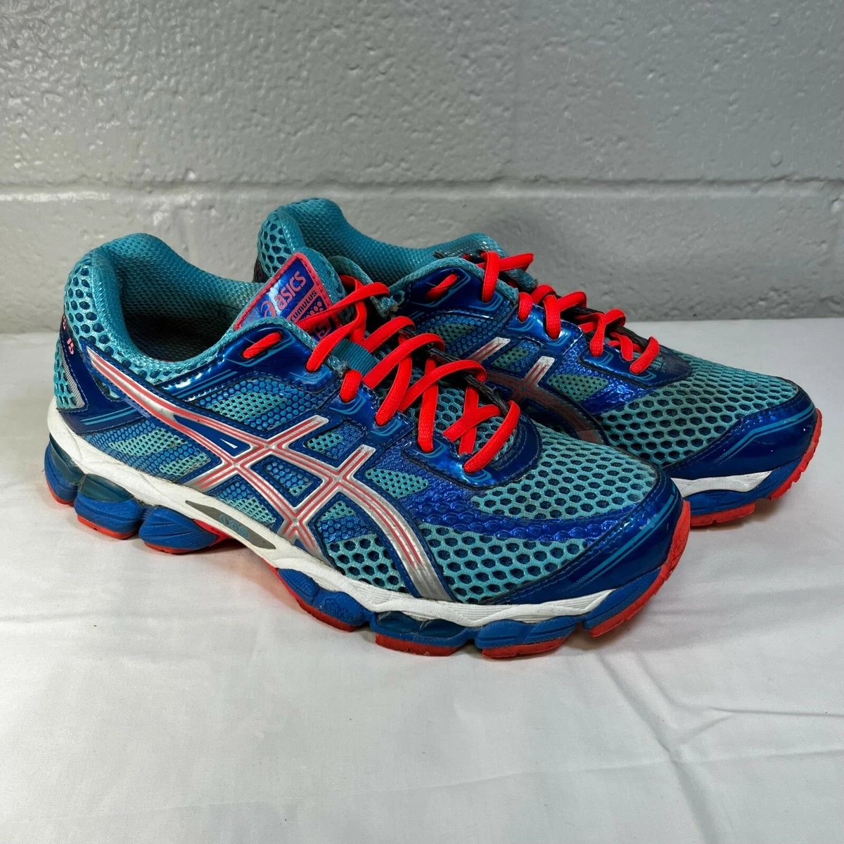 Púrpura beneficioso Camarada Asics Gel Cumulus 15 Women&#039;s Size US 9 Running Shoes Blue Pink  Turquoise T3C6N | eBay